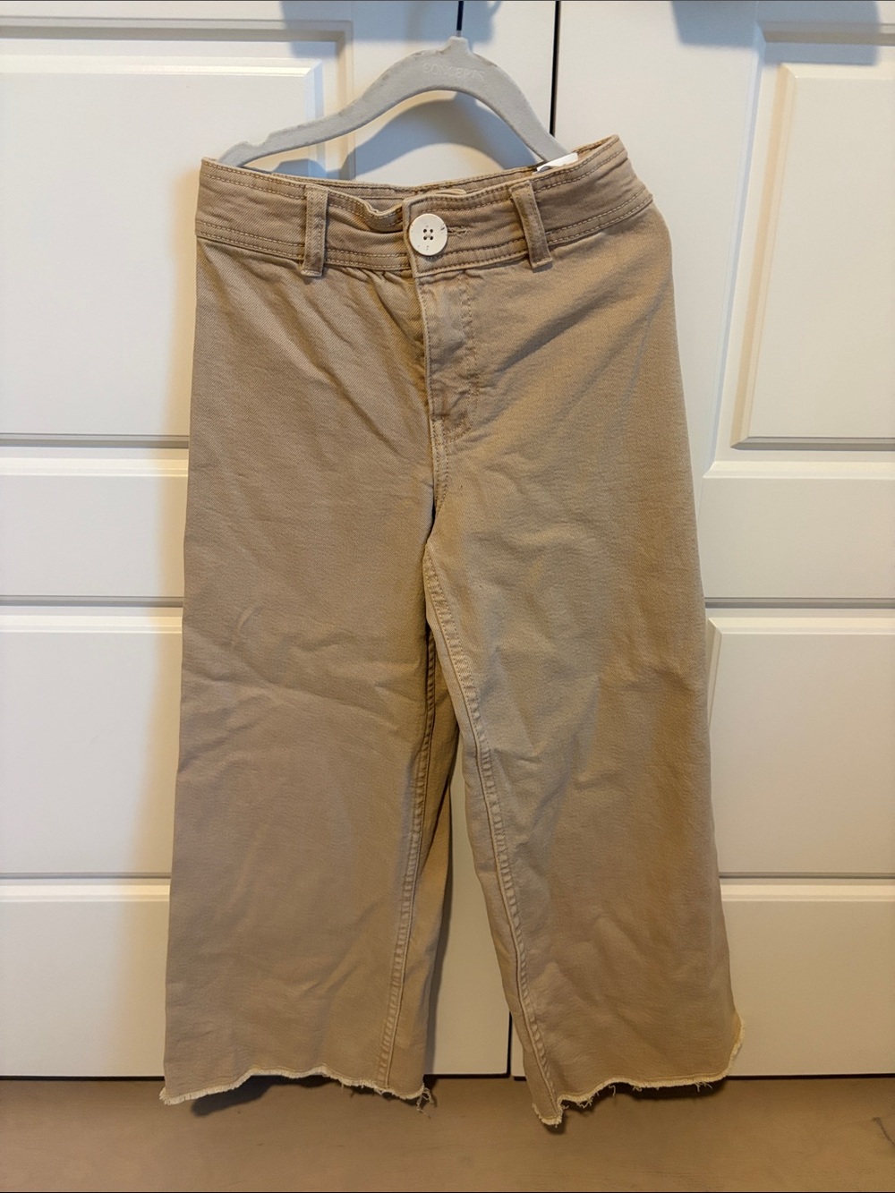 Zara Kids marine pant Khaki Chinos in Light Beige